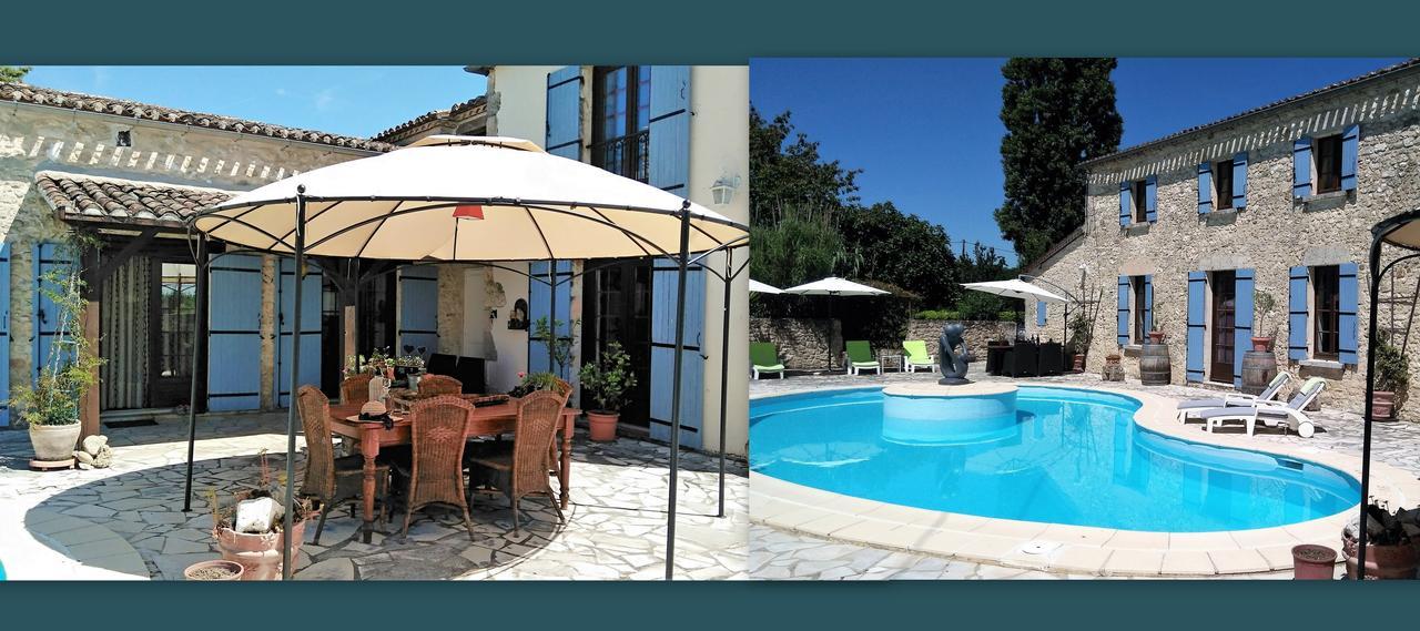 Luxury B&B Maison A Votre Sante, In Bordeaux Wine Region Savignac-de-Duras Exterior foto
